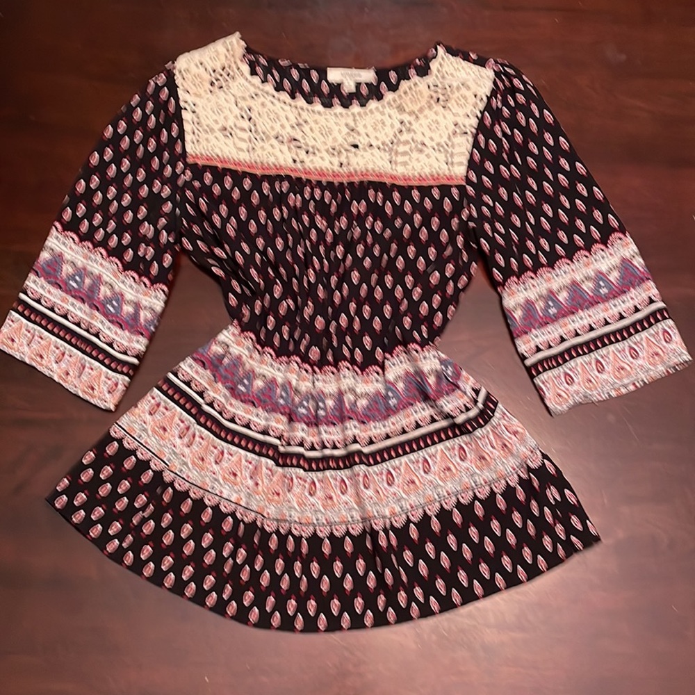 Umgee Boho Top. Size Small. EUC